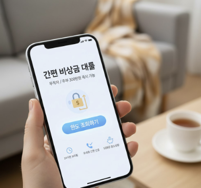 무직자 주부도 가능한 1금융권 간편 비상금 대출 신청 방법 및 한도 안내